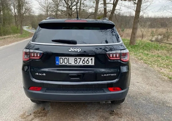 Jeep Compass cena 85900 przebieg: 156000, rok produkcji 2018 z Syców małe 11